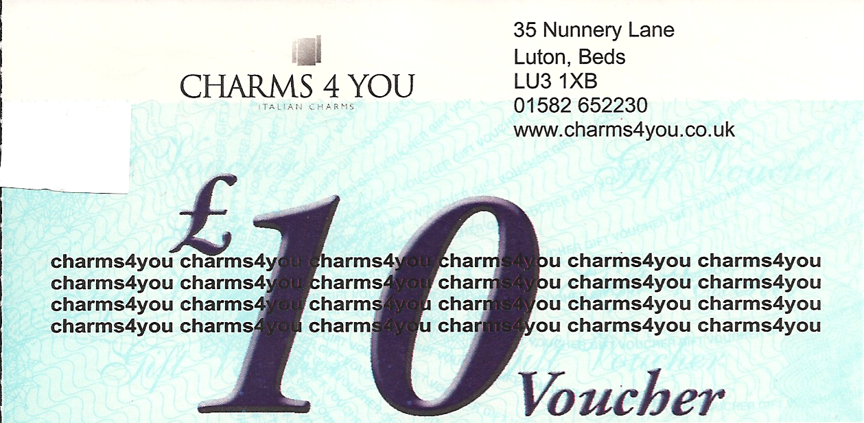 Gift Voucher 10 - Click Image to Close